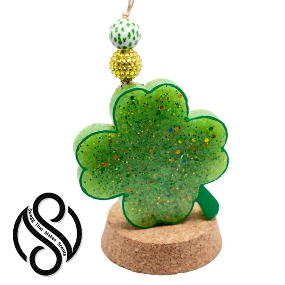 Clover Silicone Mold for Car Freshies, Resin Crafts, & Aroma Beads – Shamroc - Picture 5 of 5